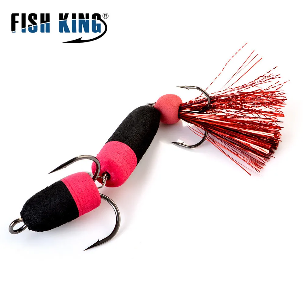 Cheery FISHKING Floating Foam Bait Three Anchor Barbed Hooks Bass ABS Pencil Lure - view 9