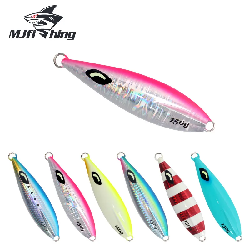 Luminous Iron Plate Lead Bass Fishing Lure 30g-350g Heavy Weight ABS Pencil Lure - view 8