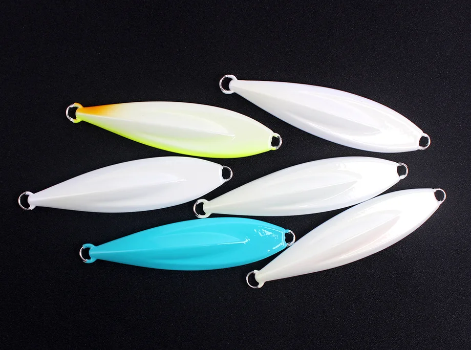 Luminous Iron Plate Lead Bass Fishing Lure 30g-350g Heavy Weight ABS Pencil Lure - detail 1