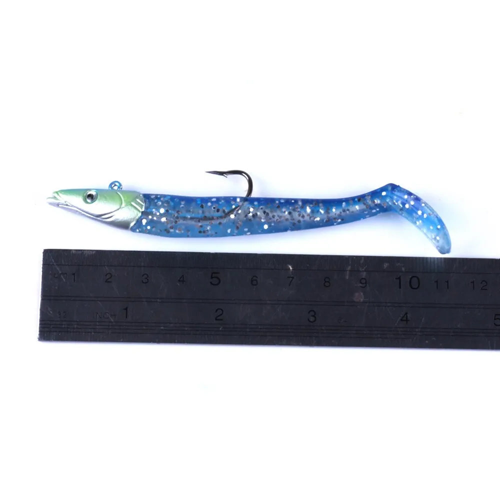 Cheery Free Shipping Lead Head Jig Fishing Soft Bait Silicone ABS Pencil Lure - view 10