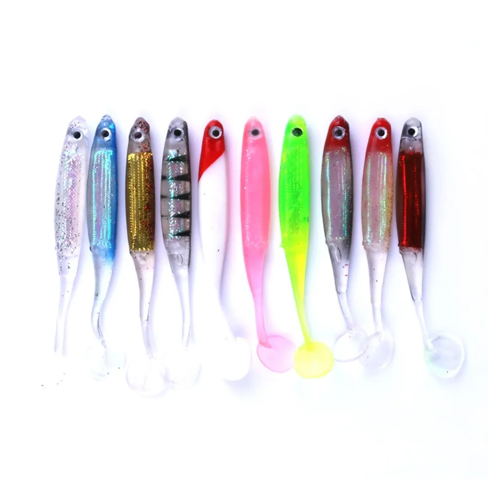 Cheery Free Shipping Lead Head Jig Fishing Soft Bait Silicone ABS Pencil Lure - view 16