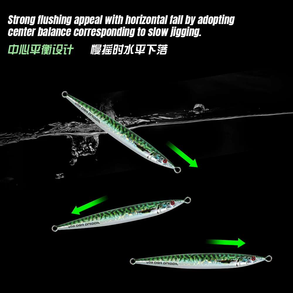 Professional Cheery Machine 60g 80g 100g Slow Speed Jigging Lure ABS Pencil Lure - view 2