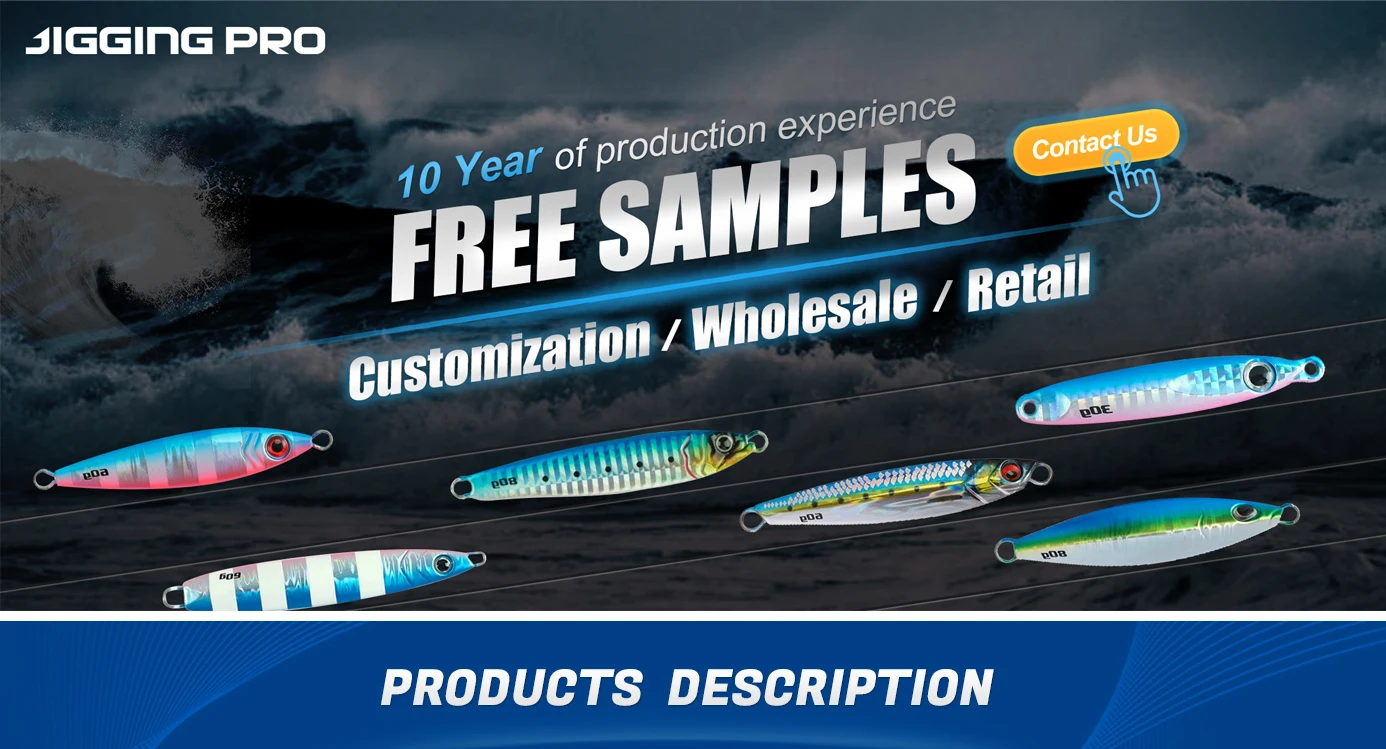 Professional Cheery Machine 60g 80g 100g Slow Speed Jigging Lure ABS Pencil Lure - view 5