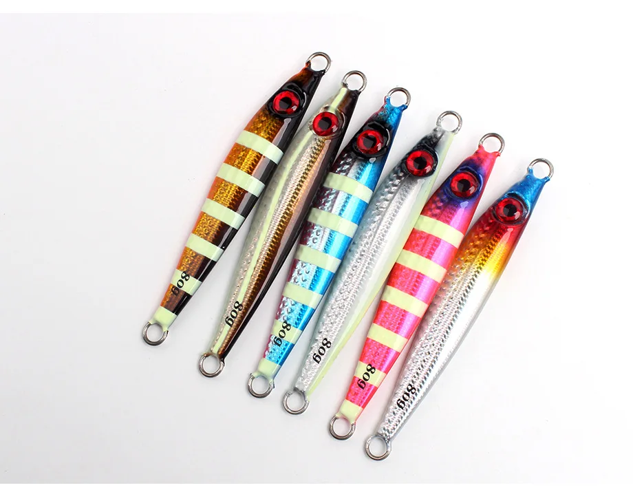 Metal Jig Bass Lure for Bottom Fishing Ocean Beach Use ABS Pencil Lure - detail 1