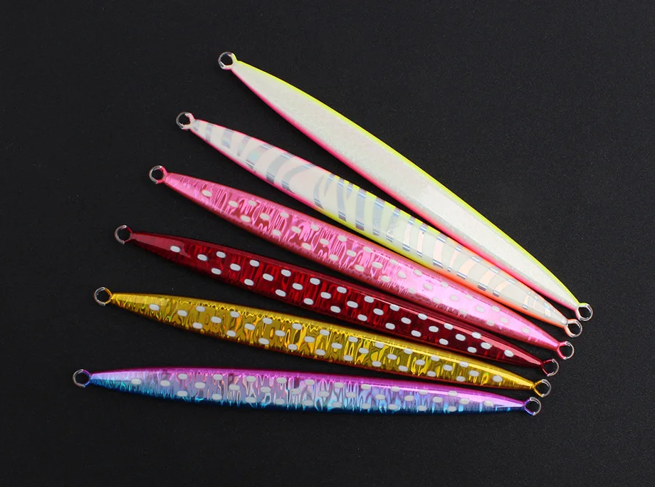 Luminous Lure Iron Plate Fast Sinking 100~400g Heavy Weight ABS Pencil Lure - detail 1