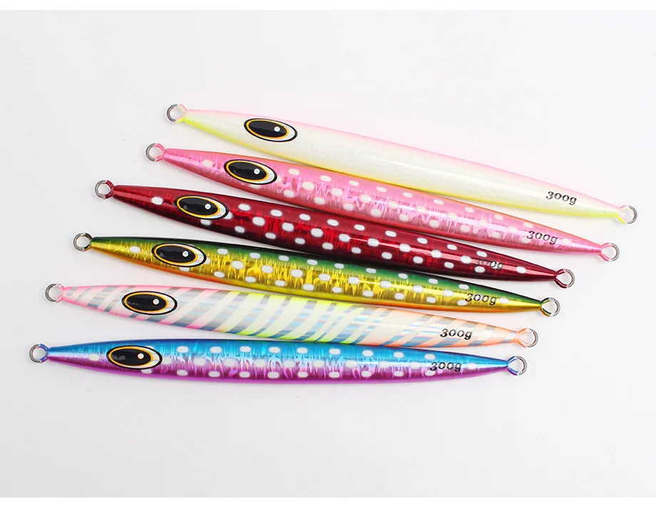 Luminous Lure Iron Plate Fast Sinking 100~400g Heavy Weight ABS Pencil Lure - detail 2