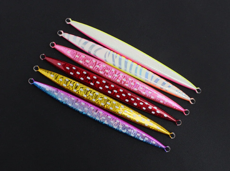Luminous Lure Iron Plate Fast Sinking 100~400g Heavy Weight ABS Pencil Lure - detail 3
