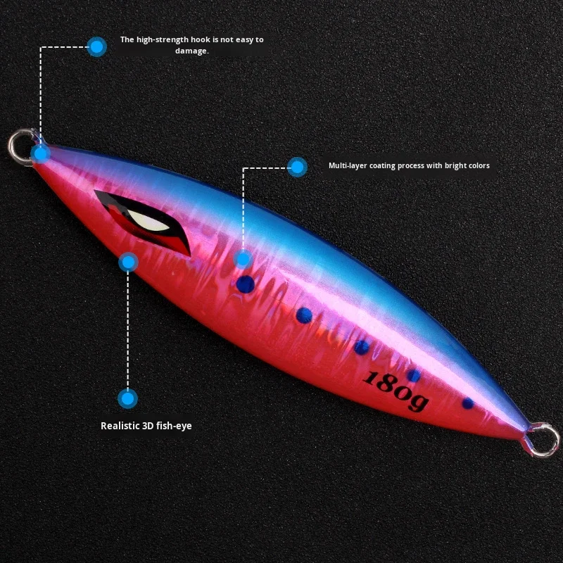Heavy Weight 500g Silicone Lure Bait for Bottom Fishing Ocean ABS Pencil Lure - view 7