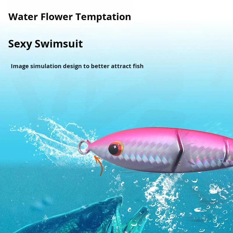 Japanese-Style Bottom Fishing Lure Hard Bait Lead Metal Carp Fast ABS Pencil Lure - view 9