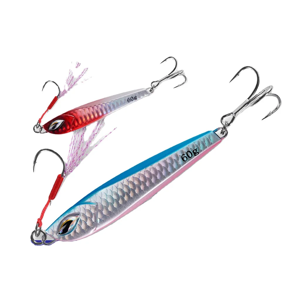 Micro Jig Lure Assist Hook Long Distance Reeling Fall Metal