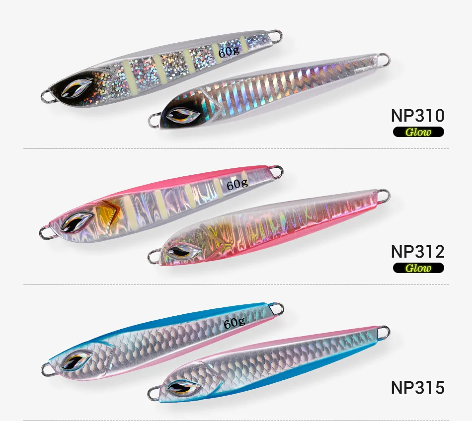 Micro Jig Lure Assist Hook Long Distance Reeling Fall Metal ABS Pencil Lure - view 8