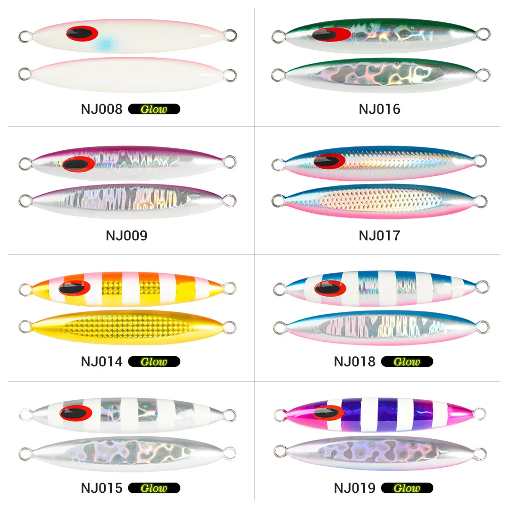 CHEERY Jigging Pro Metal Lures Isca Luminous 160-440g Slow Fall ABS Pencil Lure - view 13