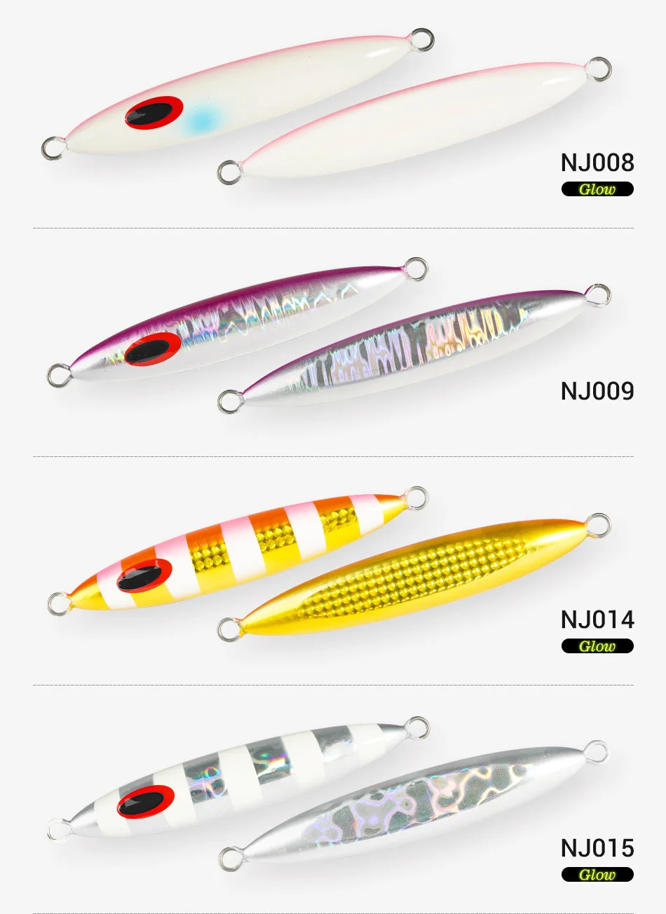 CHEERY Jigging Pro Metal Lures Isca Luminous 160-440g Slow Fall ABS Pencil Lure - view 5