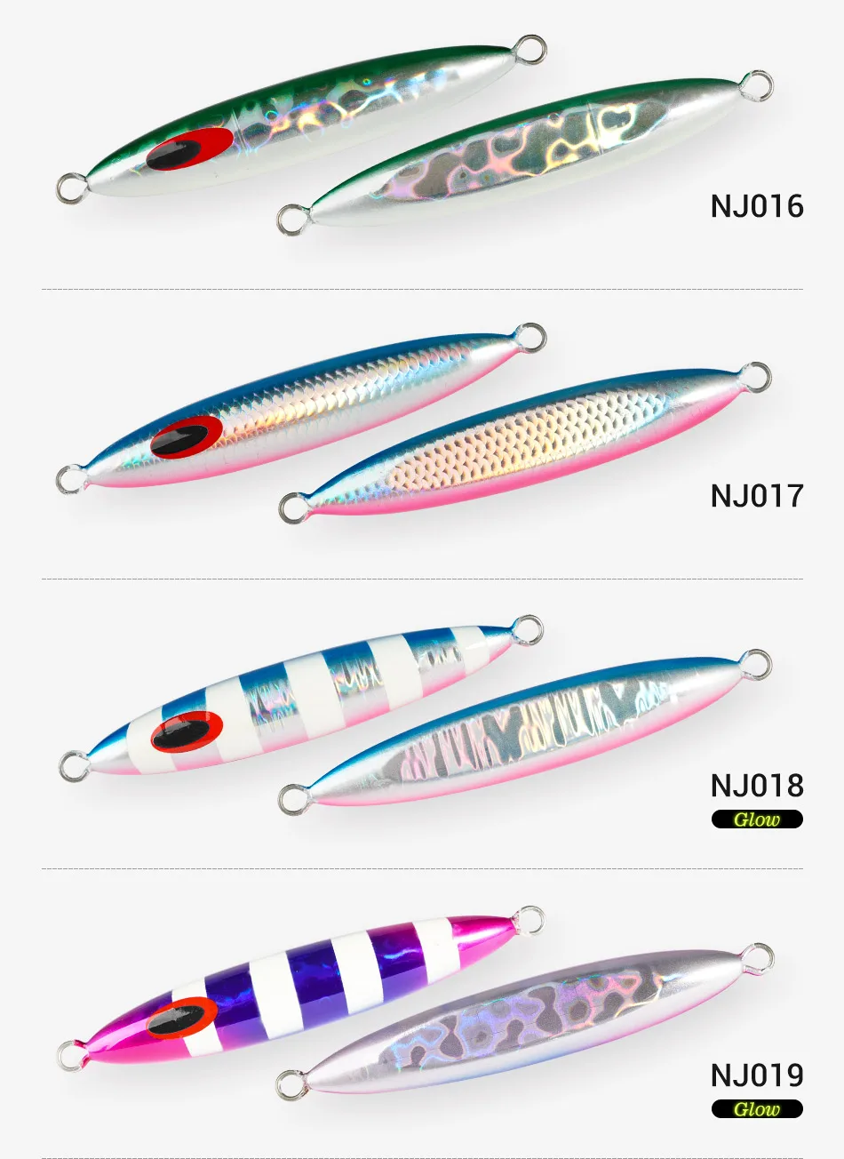 CHEERY Jigging Pro Metal Lures Isca Luminous 160-440g Slow Fall ABS Pencil Lure - view 6