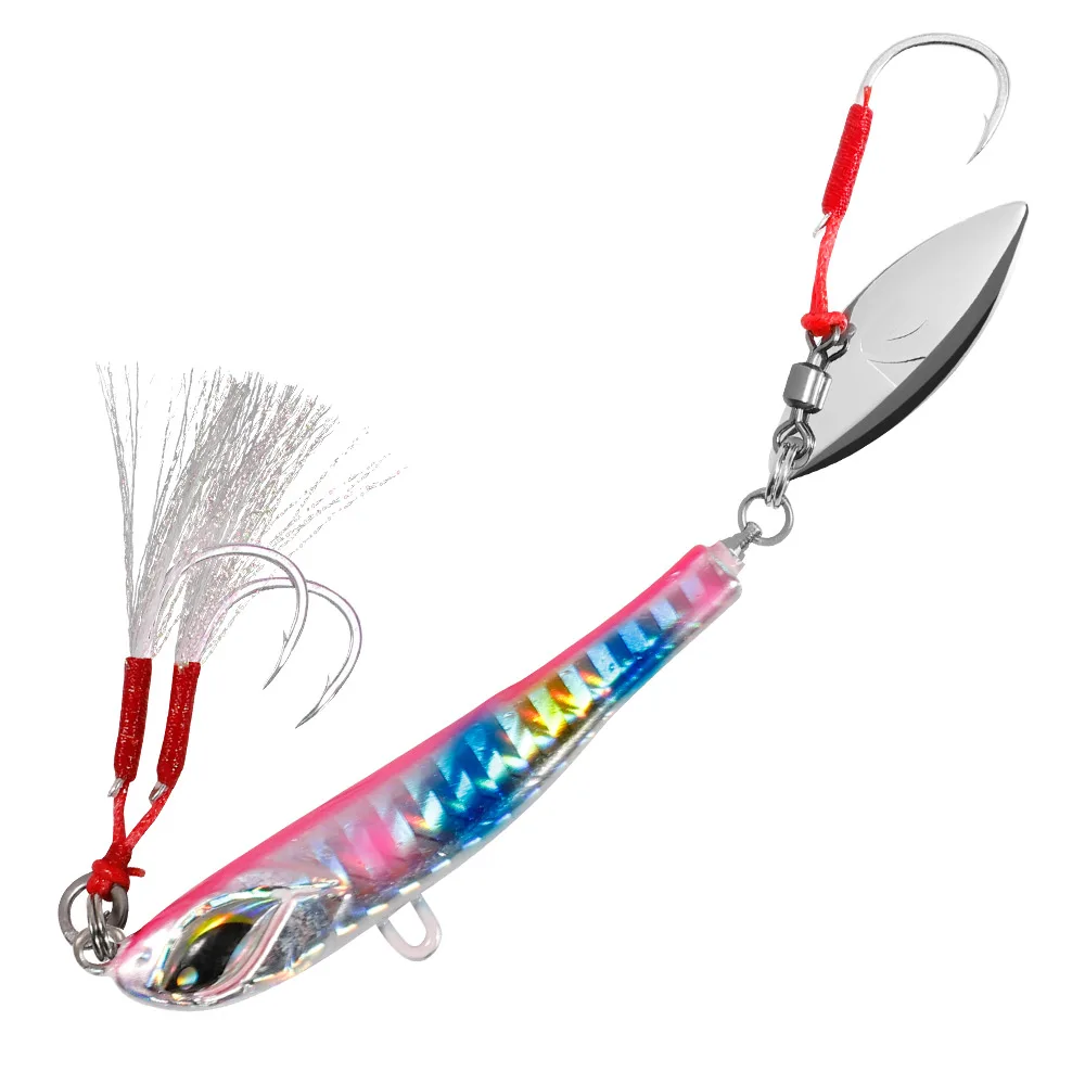Casting Fishing Jig 40g Long Lure Spinner Bait Jigging ABS Pencil Lure - view 4