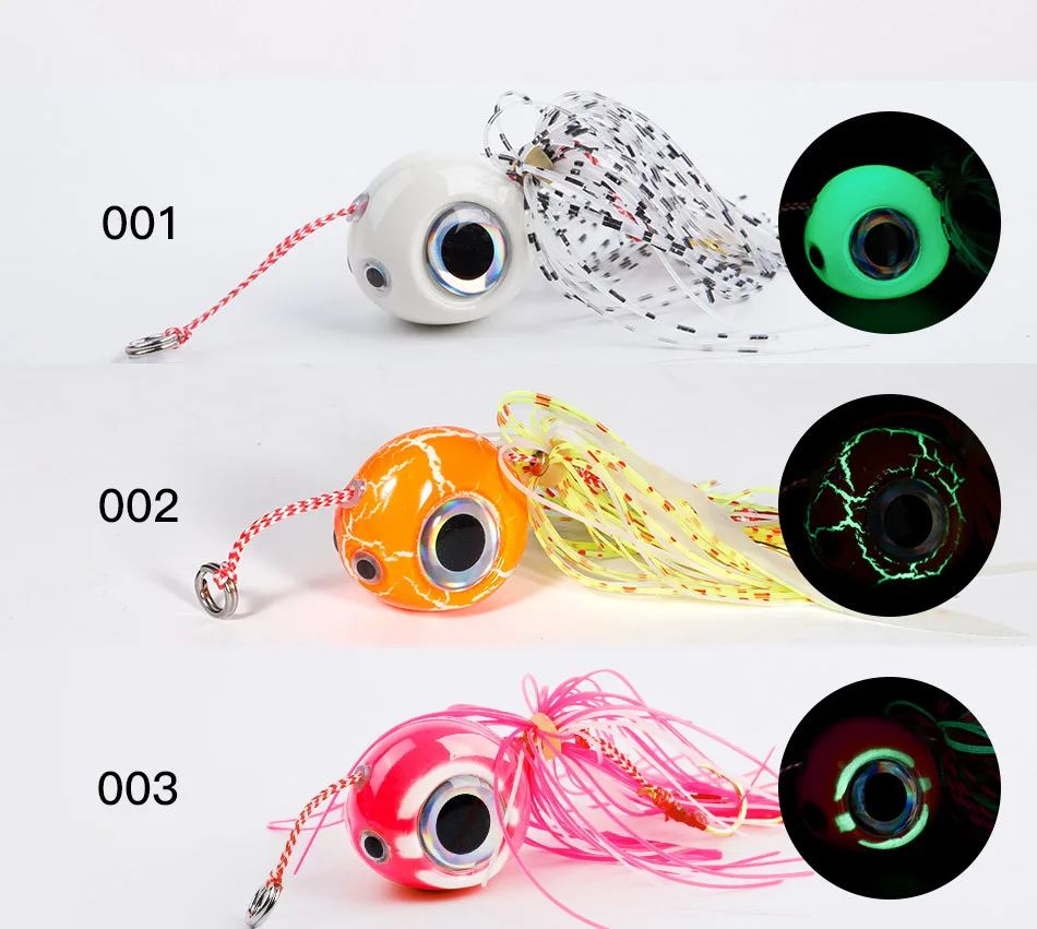 High Quality 40g - 120g Sea Inchiku Slider Fishing Jigs Luminous ABS Pencil Lure - view 14