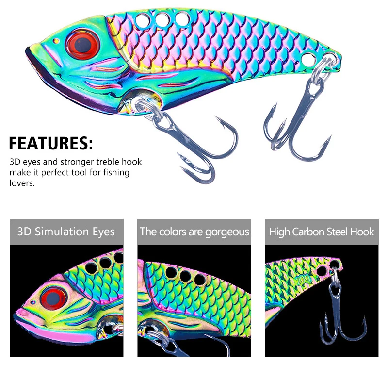 Cheery Quality Mini Crank Fishing Lures VIBFull Swimming ABS Pencil Lure - view 13