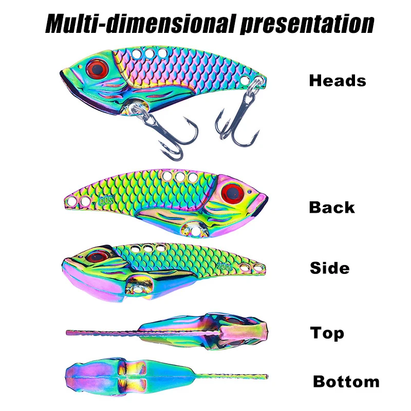 Cheery Quality Mini Crank Fishing Lures VIBFull Swimming ABS Pencil Lure - view 14