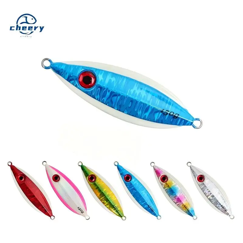 Cheery 20g-200g Fishing Jig Bait Lure Slow Pitch Jigging for Sea