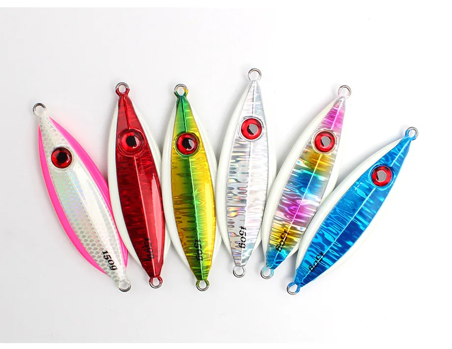Cheery 20g-200g Fishing Jig Bait Lure Slow Pitch Jigging for Sea ABS Pencil Lure - detail 3