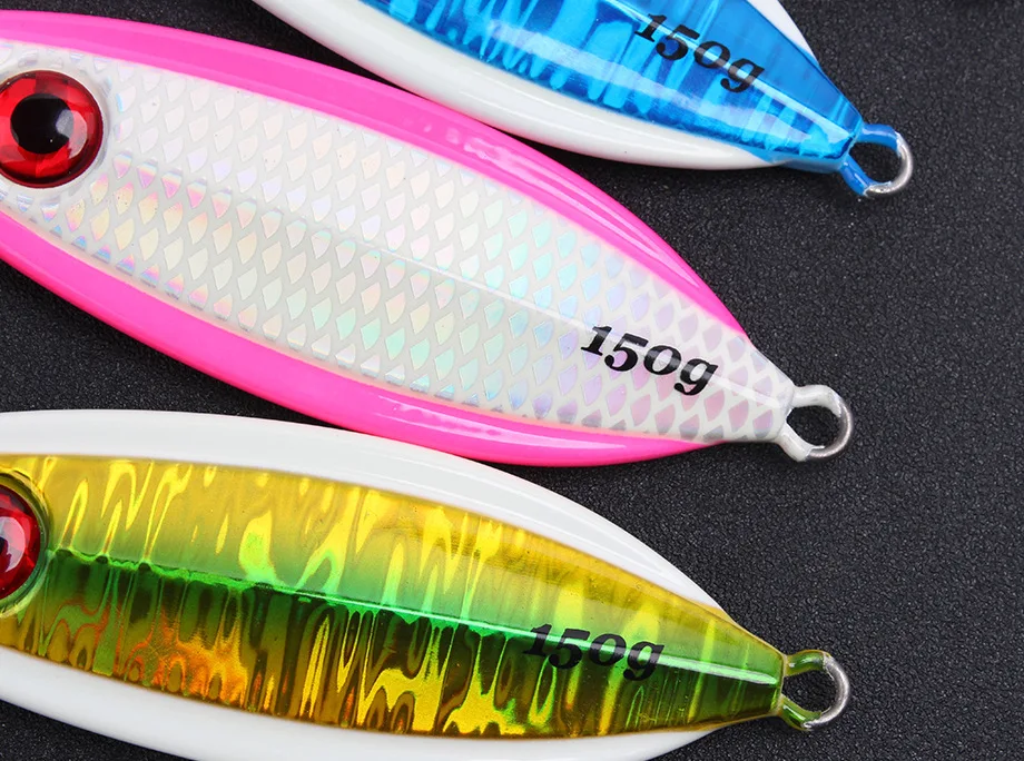 Cheery 20g-200g Fishing Jig Bait Lure Slow Pitch Jigging for Sea ABS Pencil Lure - view 2