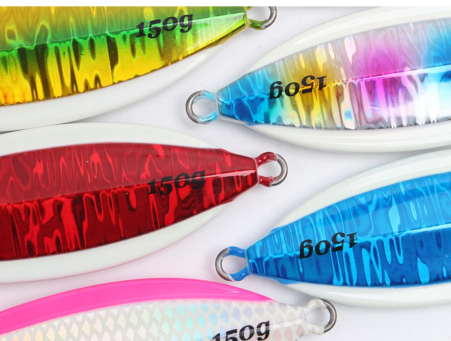 Cheery 20g-200g Fishing Jig Bait Lure Slow Pitch Jigging for Sea ABS Pencil Lure - view 3