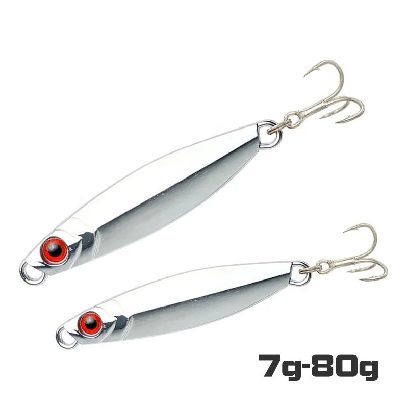 CHEERY 7g 10g 15g 20g 30g 40g 60g 80g Saltwater Freshwater Blade Metal Jig ABS Pencil Lure - view 3