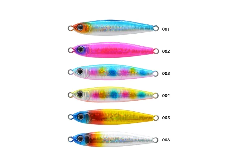 Cheery 28g/45g/60g/80g-Japan Hologram Micro Metal Jig Casting ABS Pencil Lure - view 9
