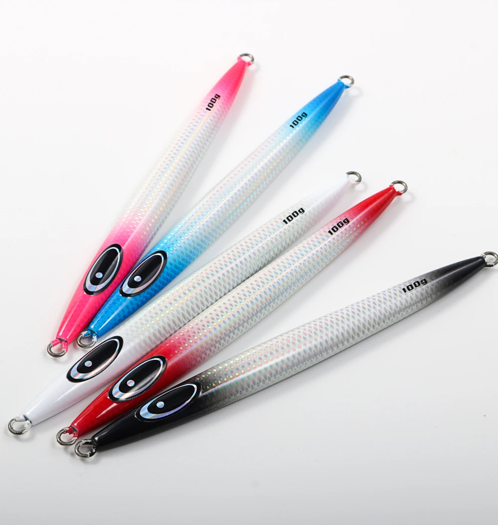 Cheery 100g-400g Saltwater Jig Fishing Lures Fast Sinking Casting ABS Pencil Lure - view 11