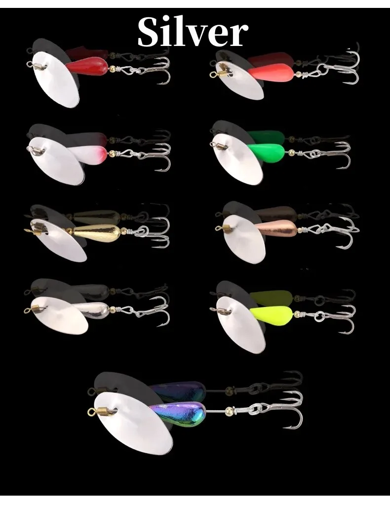 Cheery New 3.5g 7g Flying Sequins Copper Spinnerbait with Origin ABS Pencil Lure - detail 1