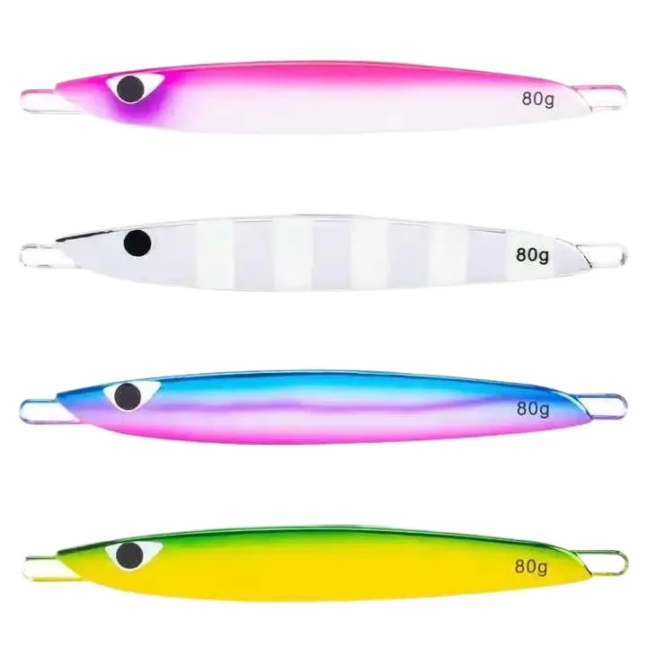 Cheery GS New OEM Slow Pitch Jigging Fishing Lure 60g 80g 130g