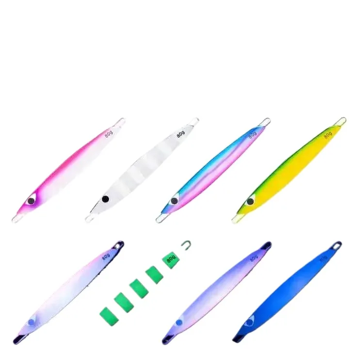 Cheery GS New OEM Slow Pitch Jigging Fishing Lure 60g 80g 130g ABS Pencil Lure - view 3
