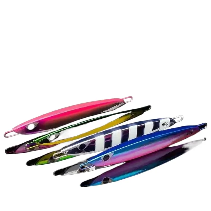 Cheery GS New OEM Slow Pitch Jigging Fishing Lure 60g 80g 130g ABS Pencil Lure - view 7