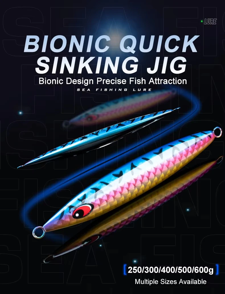 Cherry New Style Deep Sea Slow Tar Wheel Lure 250g-600g UV Glow ABS Pencil Lure - view 5