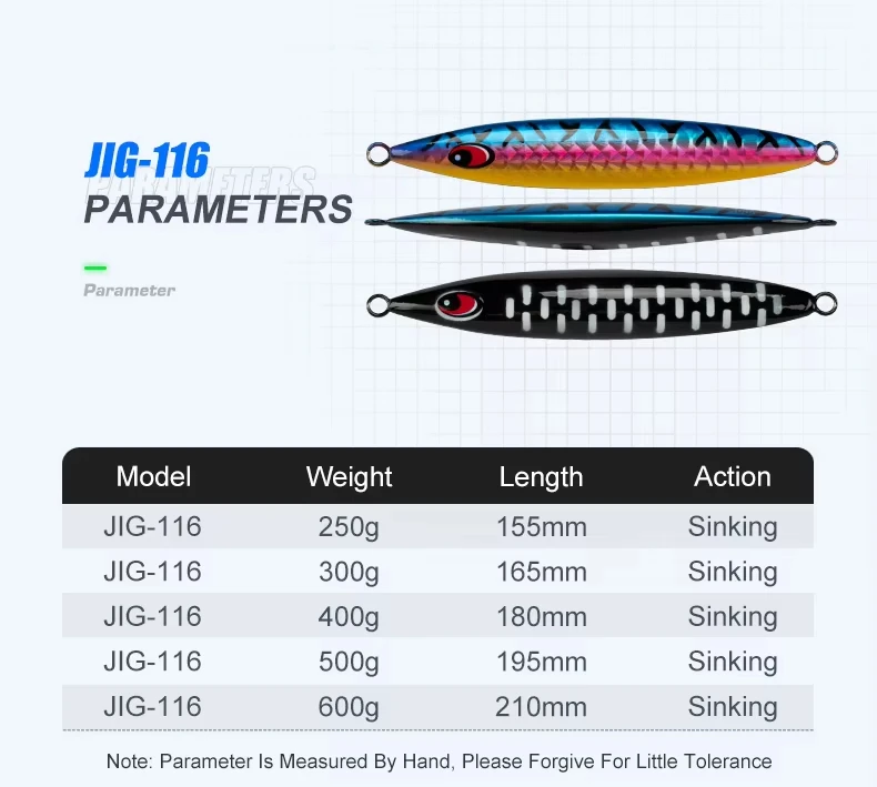 Cherry New Style Deep Sea Slow Tar Wheel Lure 250g-600g UV Glow ABS Pencil Lure - view 7