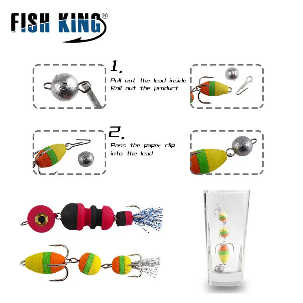 Cheery ABS Carp Insect Foam Hook Artificial Soft Bait Lure ABS Pencil Lure - view 7