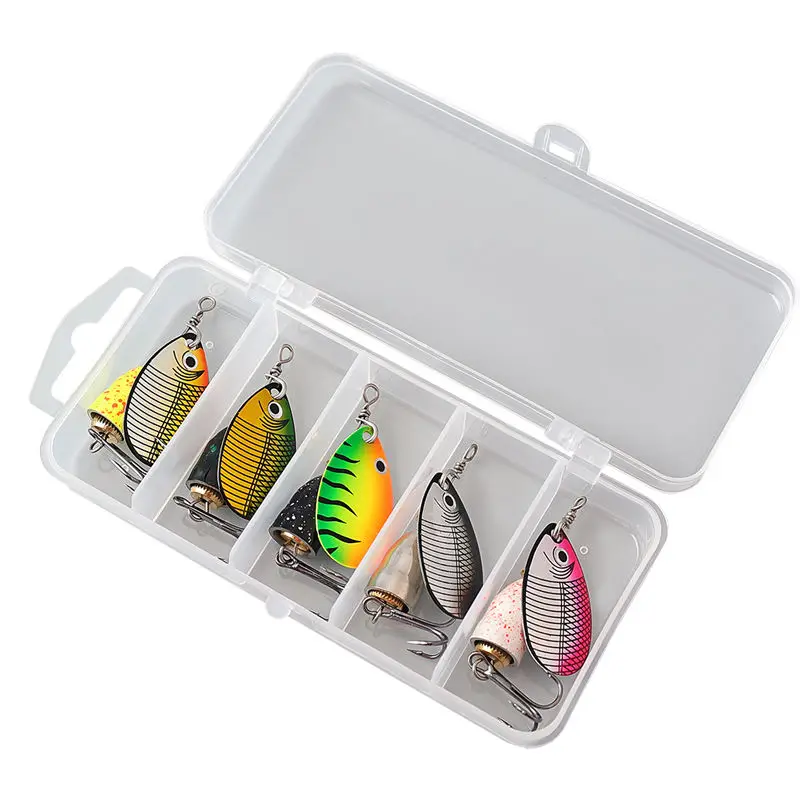 CHEERY 10g Spoon Spinner Fishing Lure Metal Inline Spinning Bait ABS Pencil Lure - view 11