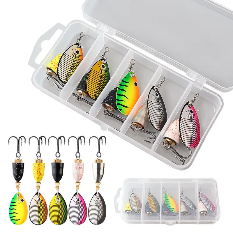 CHEERY 10g Spoon Spinner Fishing Lure Metal Inline Spinning Bait ABS Pencil Lure - view 12