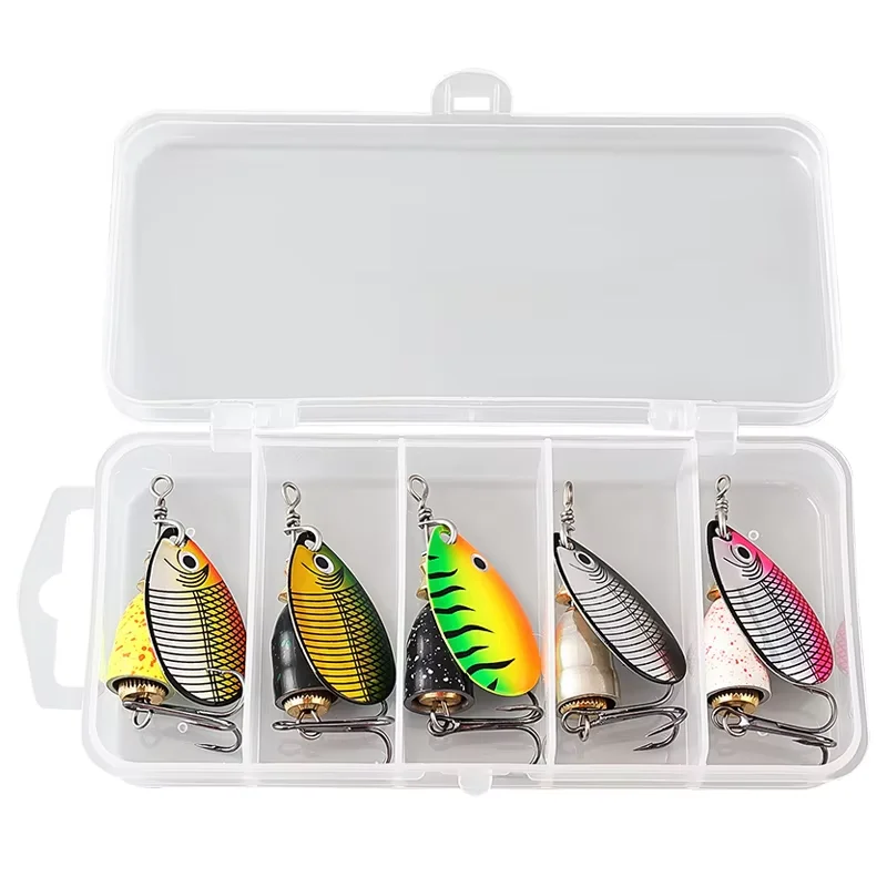 CHEERY 10g Spoon Spinner Fishing Lure Metal Inline Spinning Bait ABS Pencil Lure - view 3