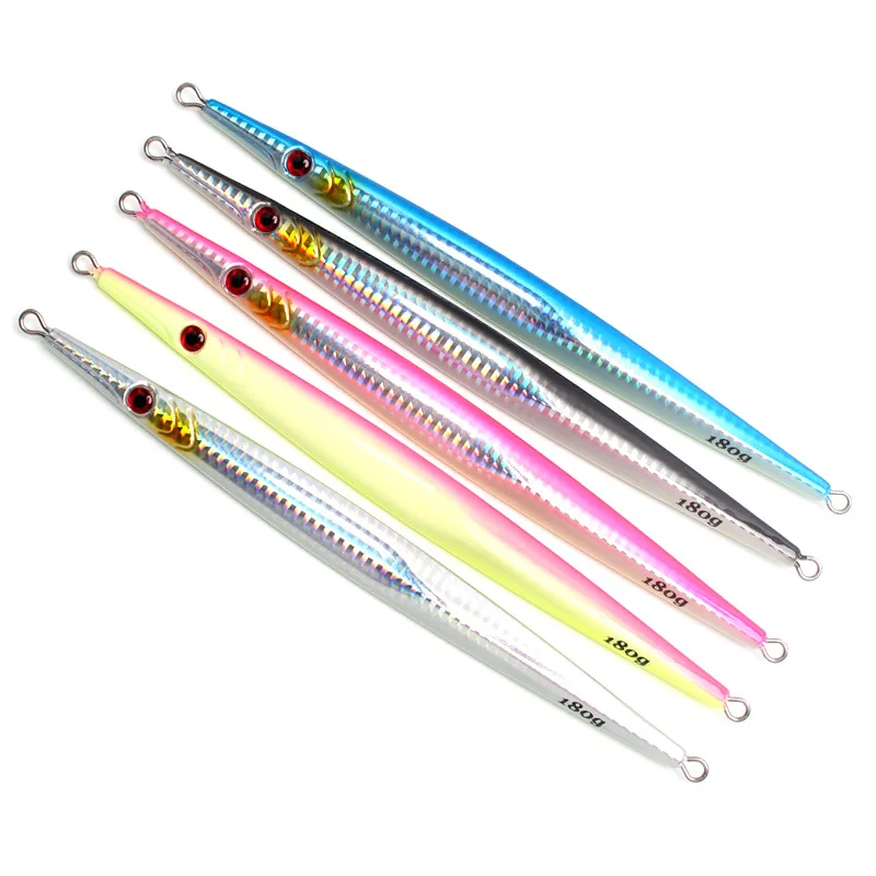 Iron Plate Lead Artificial Hard Bait Lure with Night Glow Laser ABS Pencil Lure - view 9