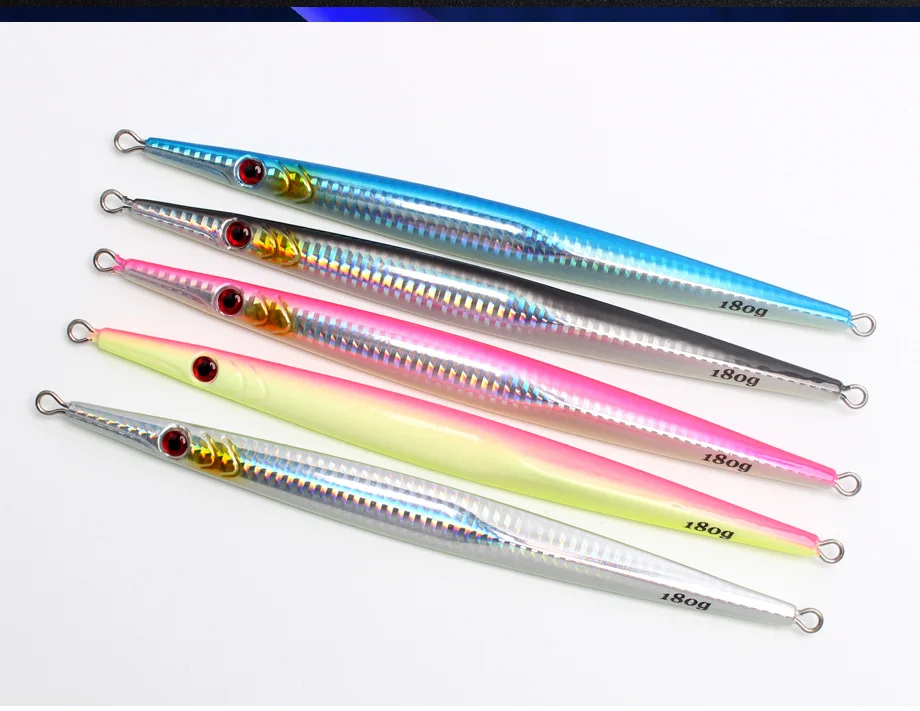 Iron Plate Lead Artificial Hard Bait Lure with Night Glow Laser ABS Pencil Lure - view 18