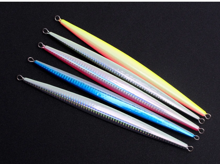 Iron Plate Lead Artificial Hard Bait Lure with Night Glow Laser ABS Pencil Lure - view 19
