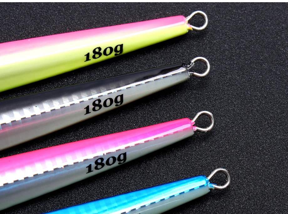 Iron Plate Lead Artificial Hard Bait Lure with Night Glow Laser ABS Pencil Lure - detail 1