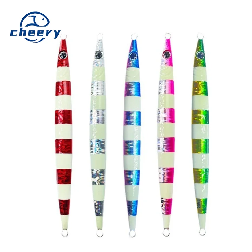 Jigging Pro 3D Coating 100-500g Fast Fall Long Cast Needle Jig ABS Pencil Lure - view 1