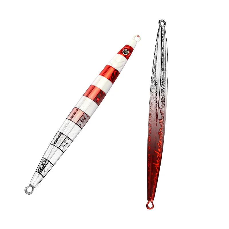 Jigging Pro 3D Coating 100-500g Fast Fall Long Cast Needle Jig ABS Pencil Lure - view 4
