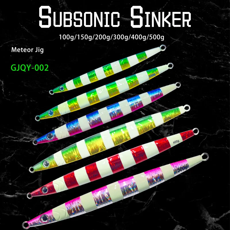 Jigging Pro 3D Coating 100-500g Fast Fall Long Cast Needle Jig ABS Pencil Lure - view 5