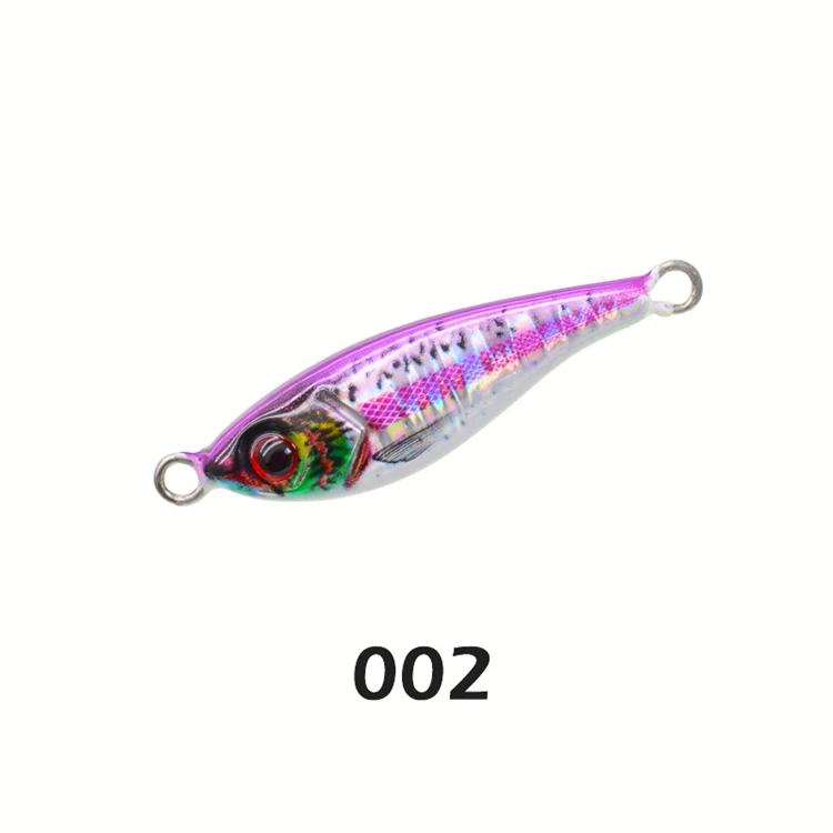 30g 60g 3D Printing Luminous Fishing Lead Jig Lure Slow Casting ABS Pencil Lure - view 5