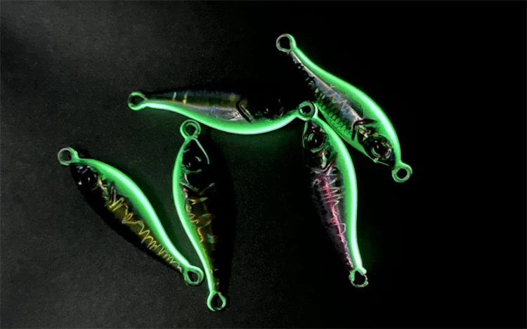 30g 60g 3D Printing Luminous Fishing Lead Jig Lure Slow Casting ABS Pencil Lure - view 9