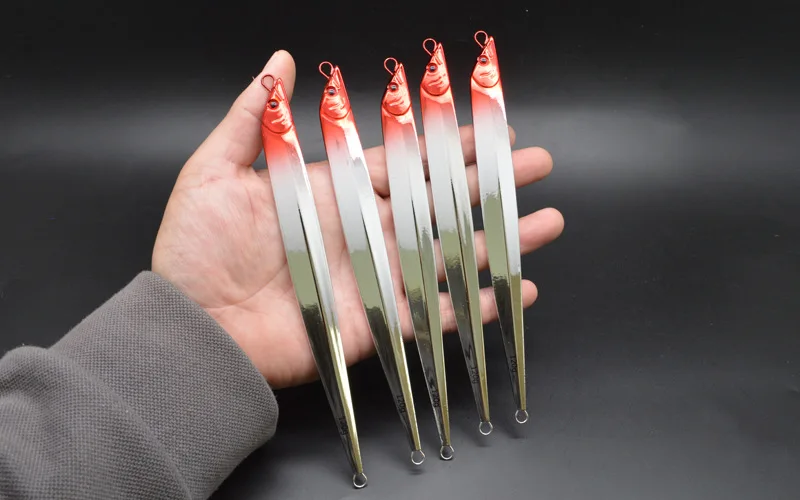 New 80g 100g 120g 180g 200g Bionic Slow Pitch Jigging Lure Long ABS Pencil Lure - view 9