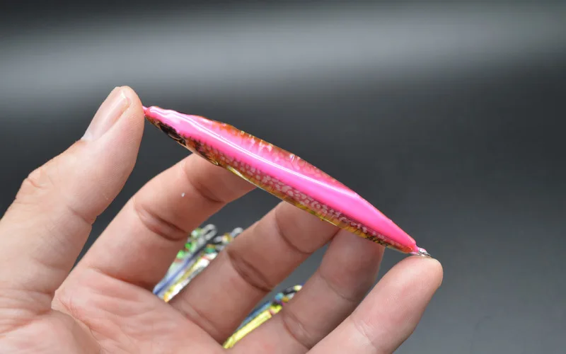 Summer 3D Printed Metal SlowJig Bait 40g 60g 80g Artificial ABS Pencil Lure - view 12